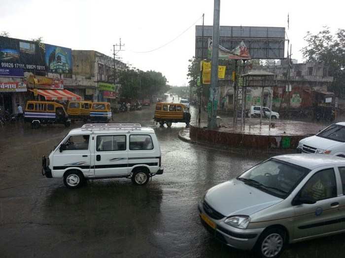 Heavy Rainfall in various parts of the City