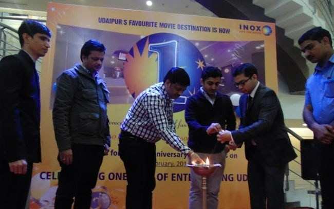 INOX in Udaipur turns One!