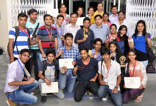 MPUAT students win Medals at Youth Festival in Karnal