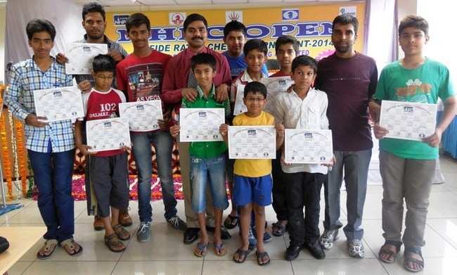 Great performance by Udaipur Chess Players in Delhi