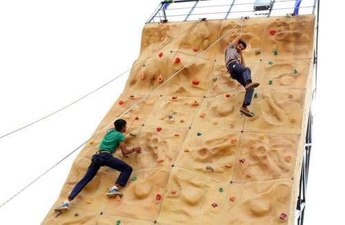 Rock Climbing activities start at MLSU