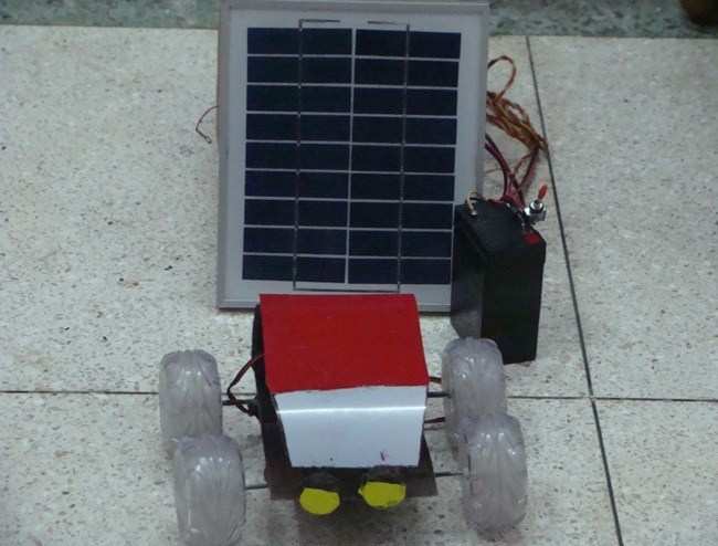 Xth Class student makes Super Solar Car
