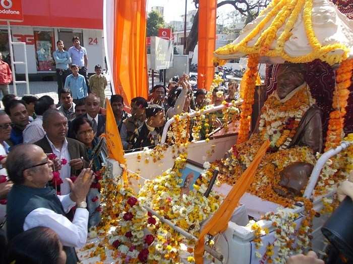 National Rally dedicated to Vivekanand reaches Udaipur