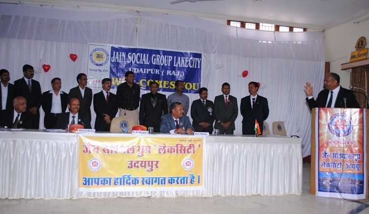 New Executive Members of Jain Social Group (Lakecity) takes Oath