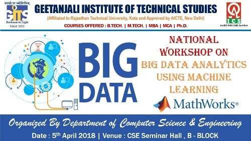 MATLAB – Big Data Analytics Workshop at GITS