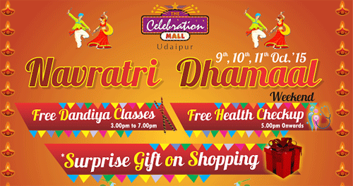 Navratri Dhamaal weekend at Celebration Mall