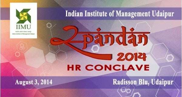 IIM Udaipur HR Conclave – Spandan ’14