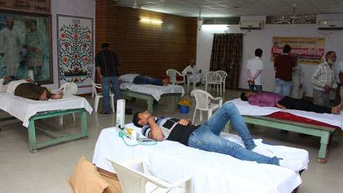 Blood Donation Camp on Chetichand Fest