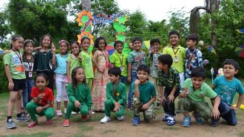 Hariyali Amavasya celebrated at Seedling Modern Public School