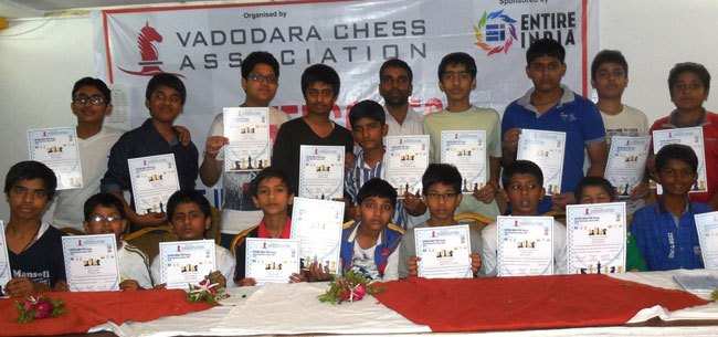 Exceptional performance by Udaipur’s Chess players in Vadodara