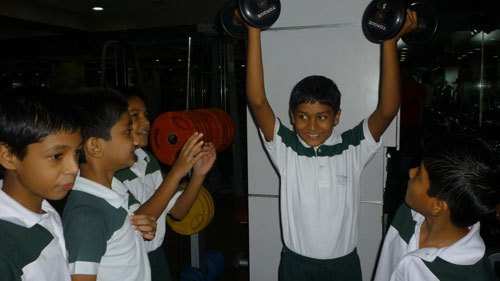 Junior Study Students visit Gym