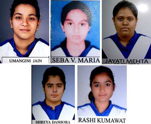 5 Students of St. Mary’s selected in Softball Championship