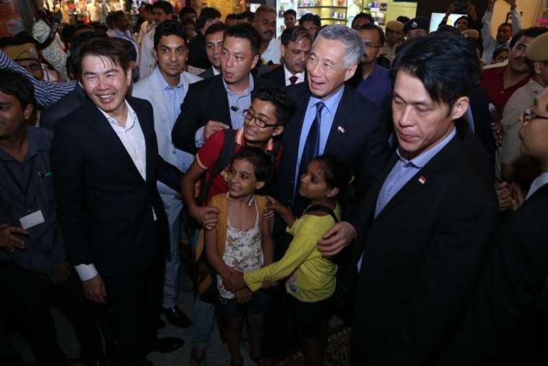 Pictures Witness the Grand Welcome of PM Lee at Celebration Mall