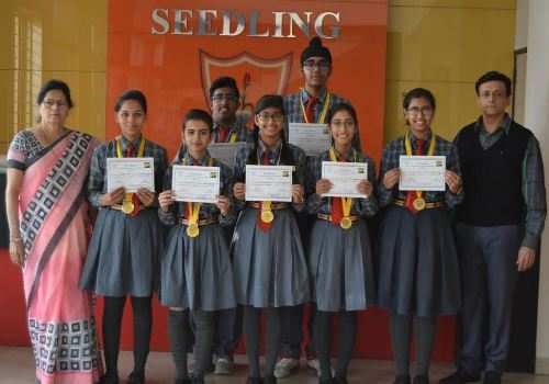 Seedlites bring honor to the school and city
