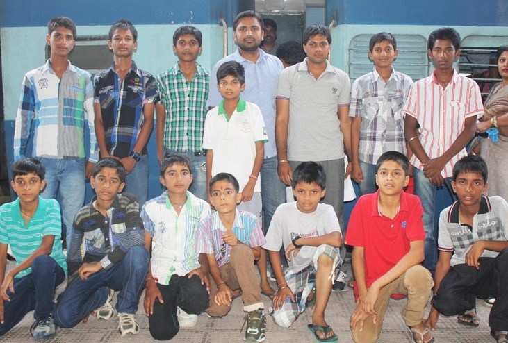 Cricket Teams leave for National Tournament in Nainital
