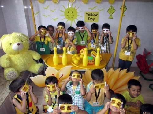 Yellow Day celebrated at Witty