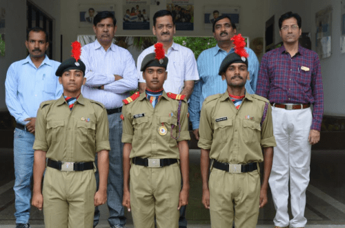 GITS NCC SUO awarded with Gold medal | 3 cadets selected for national camp