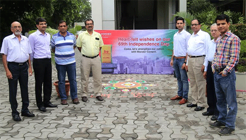 Independence Day celebrated at Wonder Cement