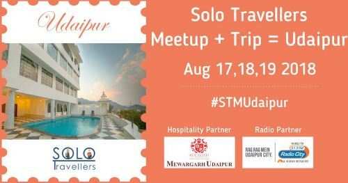 10000 strong Solo Travelers Community Meet at Udaipur