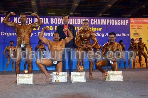 Udaipur Body Builder is North India Champion