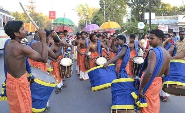 [Photos] Idyllic Procession of Lord Ayyappa Observed