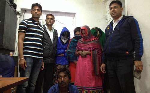 4 girls involved in sex racket arrested at Hiran Magri