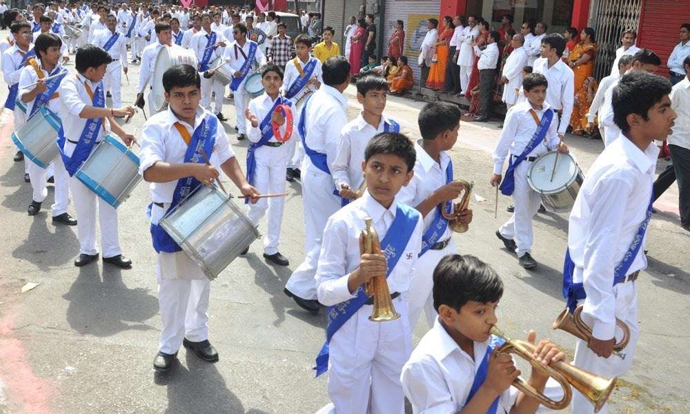 [Photos] Grand Procession on Mahaveer Jayanti