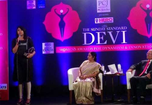 Udaipur’s Bhakti receives Devi Award