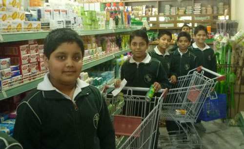 The Junior Study Students Go Shopping