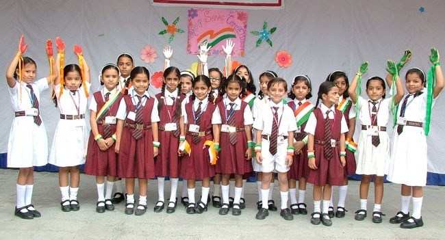 Patriotic Song competition at Central Academy sector-5