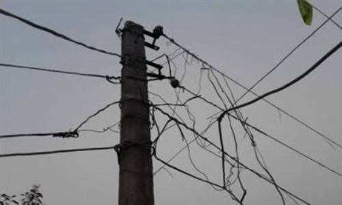 Hanging electrical wires in Polo Ground pose a threat on life