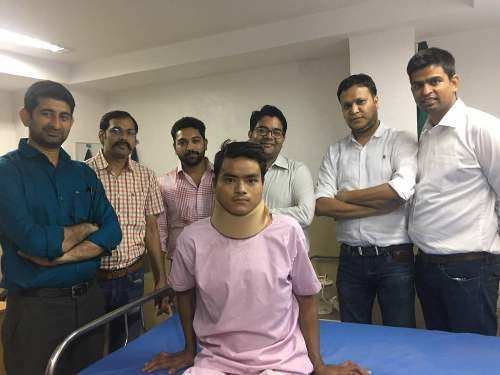 Complex Neck bone surgery performed by team of Udaipur doctors
