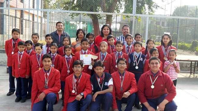 C.P S. honors toppers of Olympiad