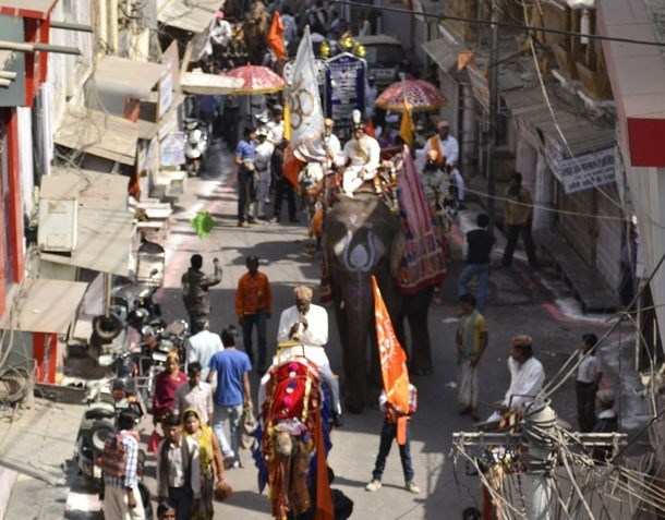 Mass Procession on Maha Shiv Ratri