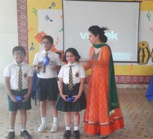 Students of Seedling The World School celebrate Ambedkar Jayanti