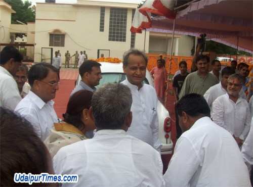 Two’s Company- Gehlot and Joshi at Udaipur