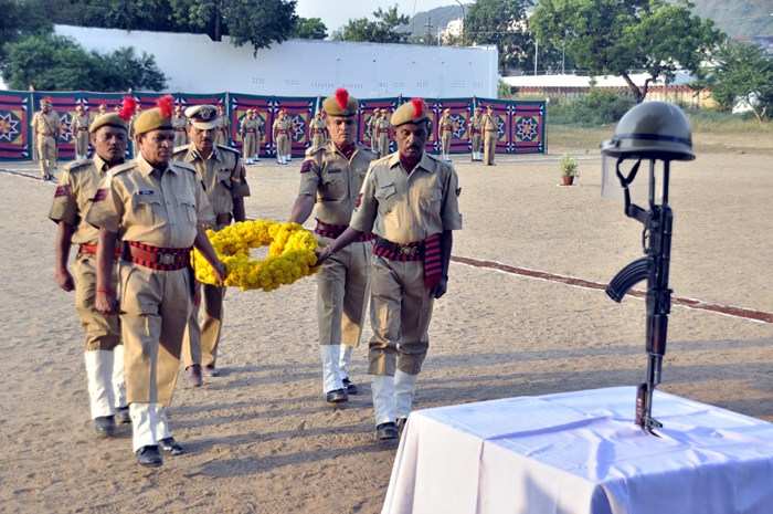 Udaipur Police commemorates Martyr Policemen