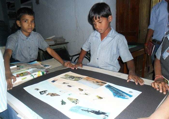 Vidhya Bhawan Students prepare Annual Project on 'A Journey of India'