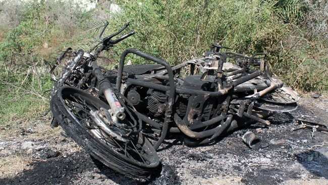 Neighbor sets Motorcycle on fire, assaults guard over petty issue