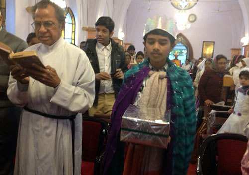 White Gift Sunday celebrated at Udaipur