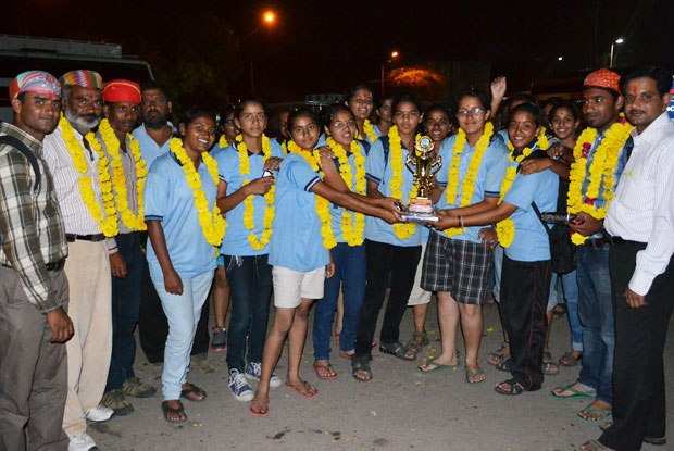 Udaipur Softball Team receives warm welcome