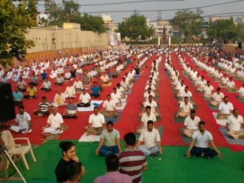 Udaipur marks World Yoga Day