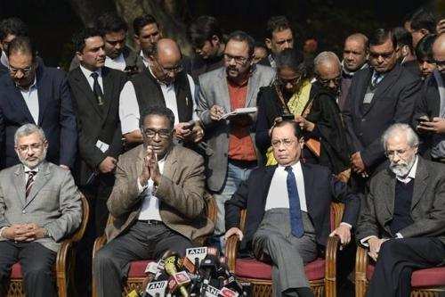 Unprecedented Press Conference by Four Judges of Supreme Court