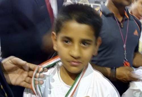Udaipur kid wins Gold in Asian Karate Championship