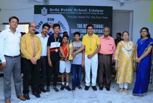 डीपीएस उदयपुर को दो गोल्ड के साथ राष्ट्रीय शूटिंग प्रतिस्पर्धा का खिताब