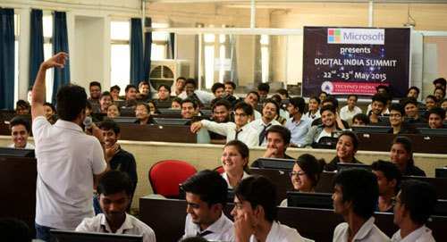 Digital India Summit organized at Techno NJR