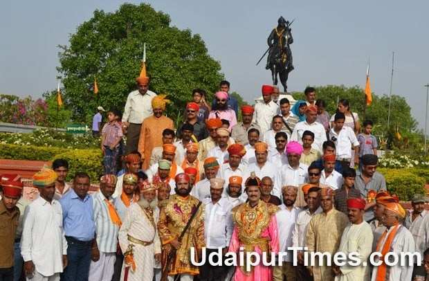 Grand Celebration at Gogunda on Pratap Jayanti
