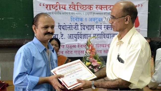 Blood Donors honored on National Voluntary Blood Donation Day