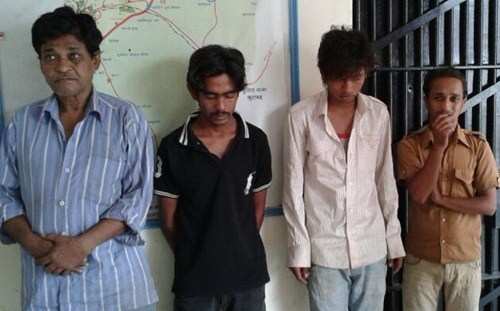 Four arrested for theft in Jain Temple