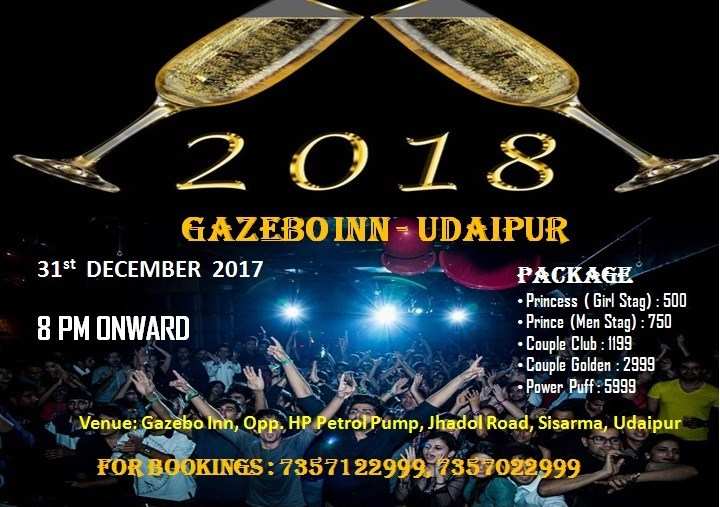 15 places to party in Udaipur on New Year’s Eve